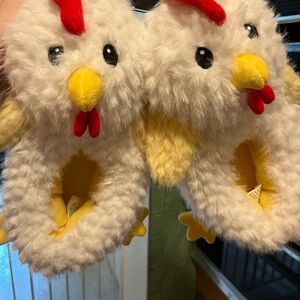 Chicken Plush Slippers